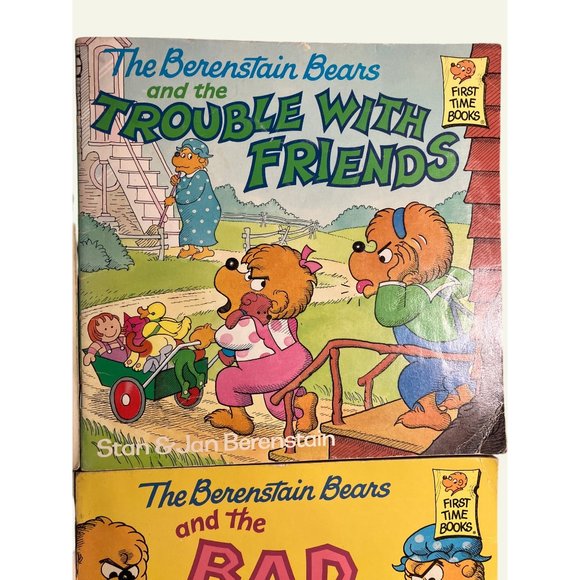 The Berenstain Bears First Time Books Lot of 4 Children Books - Picture 3 of 6